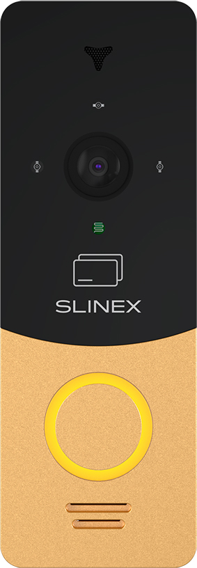 Вызывная панель Slinex ML-20CRHD Black/Gold цена 3995 грн - фотография 2