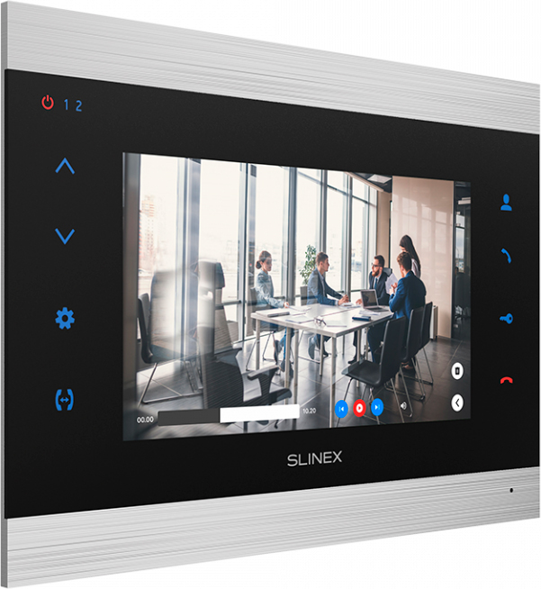 Видеодомофон Slinex SL-07N Cloud Silver/Black цена 9020 грн - фотография 2