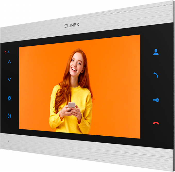 Видеодомофон Slinex SL-10N Cloud Silver/Black цена 14790 грн - фотография 2