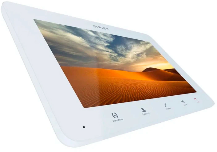 Комплект видеодомофона Slinex SM-07MHD + ML-16HD White/Black цена 6560 грн - фотография 2