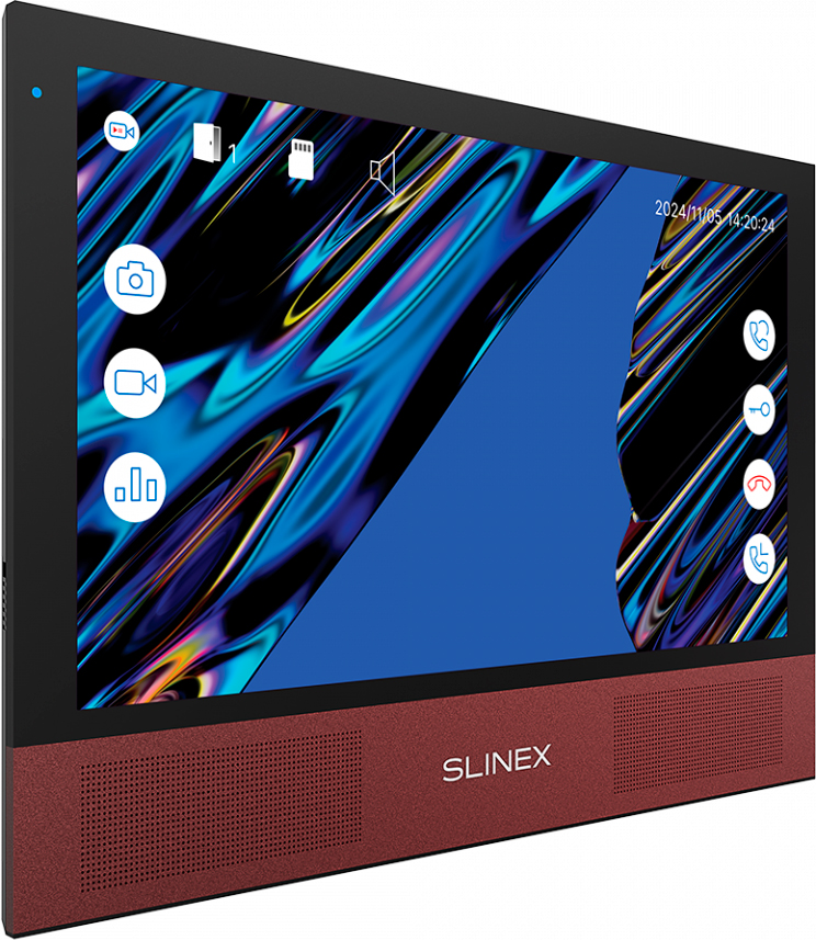 в продаже Видеодомофон Slinex Sonik 10 Black/Marsala - фото 3