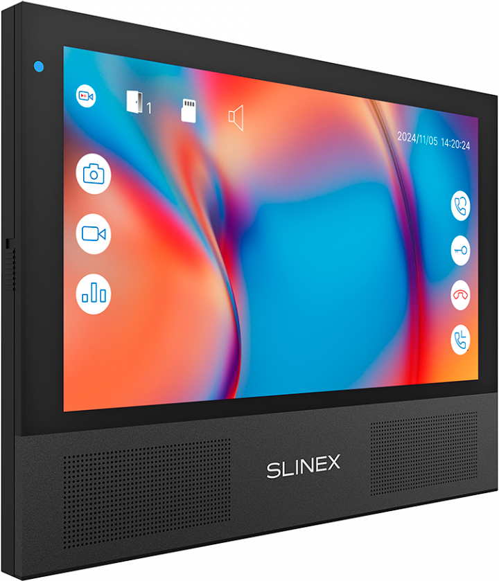 Видеодомофон Slinex Sonik 7 Cloud Black цена 9635 грн - фотография 2