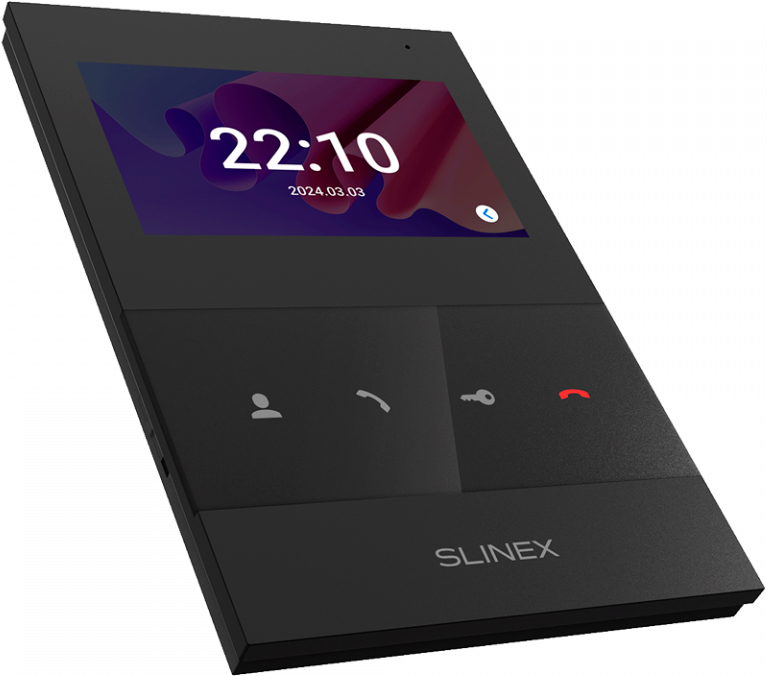 Видеодомофон Slinex SQ-04M Black цена 3783 грн - фотография 2