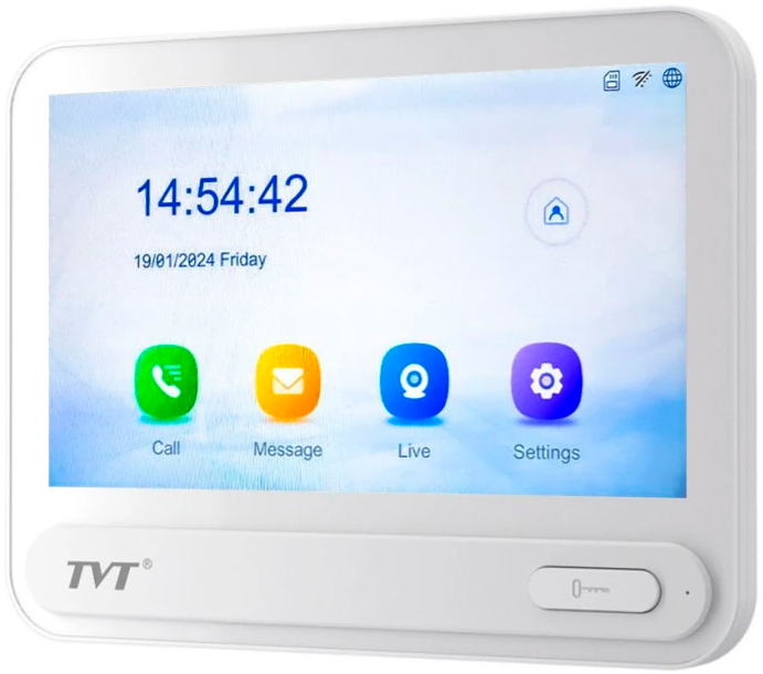TVT TD-E2137-PE/TP/WF White (82-00407)