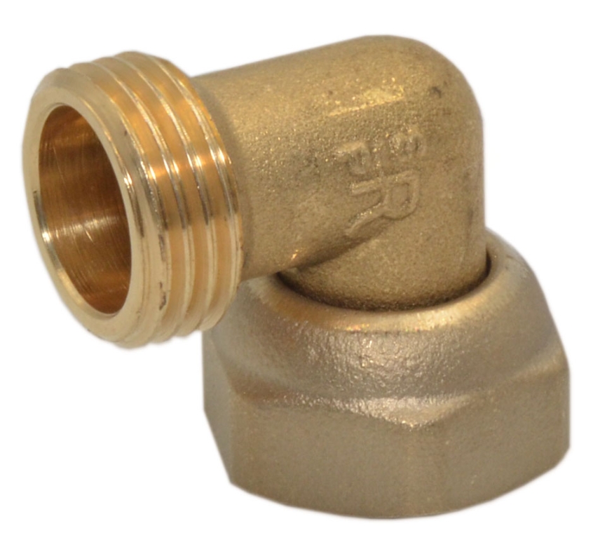 Ціна коліно латунне з накидною гайкою Comisa Ø1/2″ З х Ø3/4″ НГ (7718361) в Києві