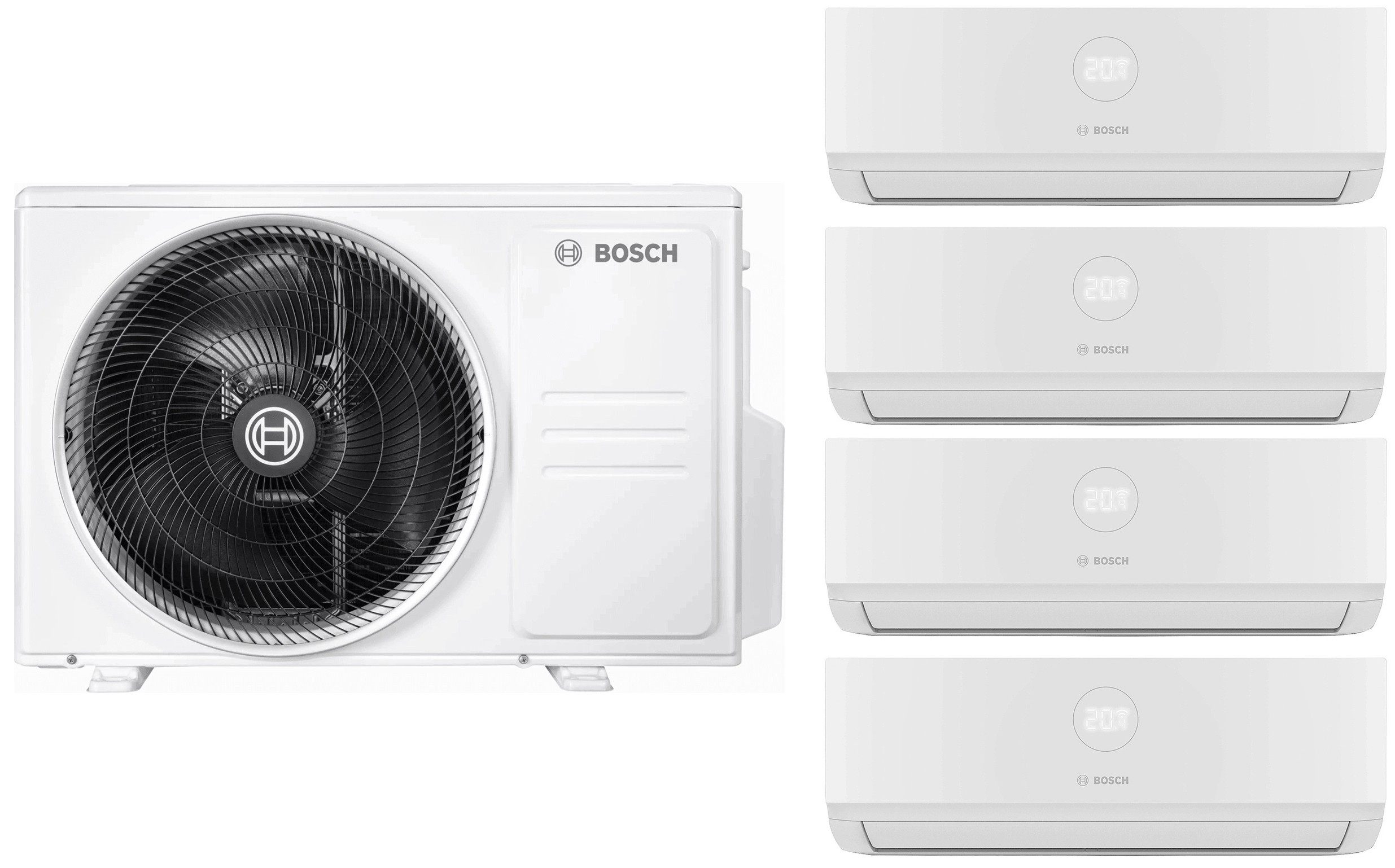 Комплект мульти-спліт системи Bosch Climate CL3000iU Multi 105 (7+7+9+12)