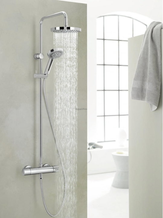 Душовий набір Kludi Dual Shower System 660910500 ціна 23411 грн - фотографія 2