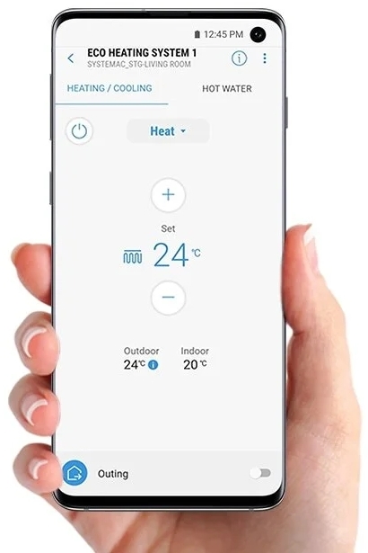 Тепловой насос Samsung EHS AE090RXEDGG/EU/AE260RNWSGG/EU характеристики - фотография 7