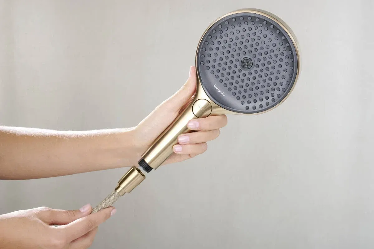 Душевой шланг Hansgrohe Designflex 1.6m Polished Gold Optic 28260990 отзывы - изображения 5
