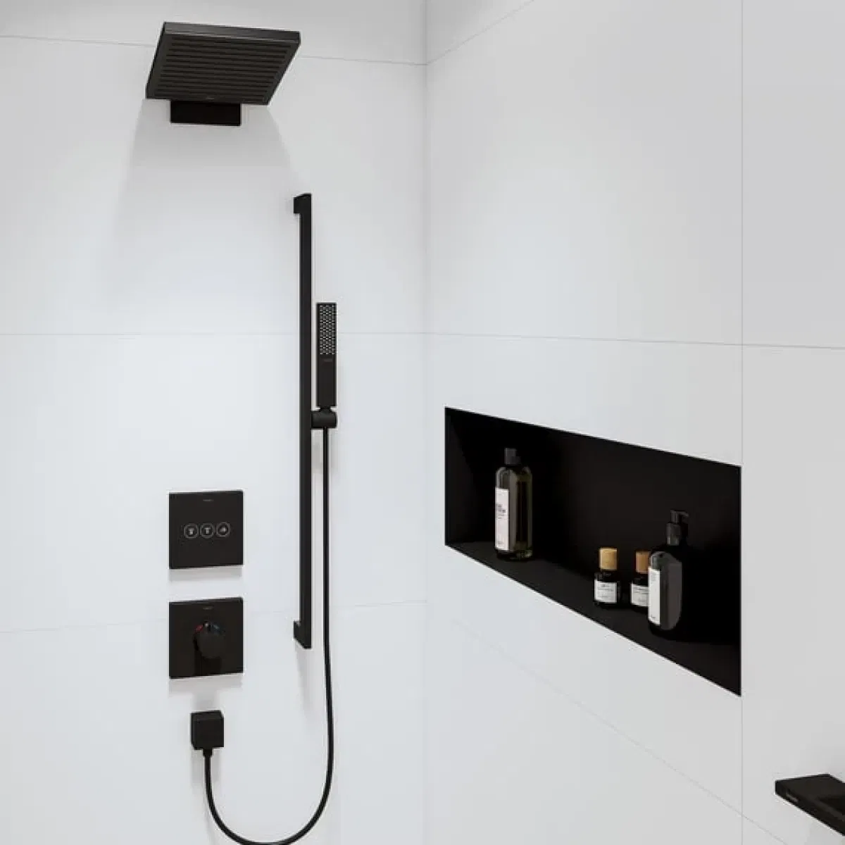 продаём Hansgrohe Pulsify E 260 2jet EcoSmart Matt Black 24351670 в Украине - фото 4