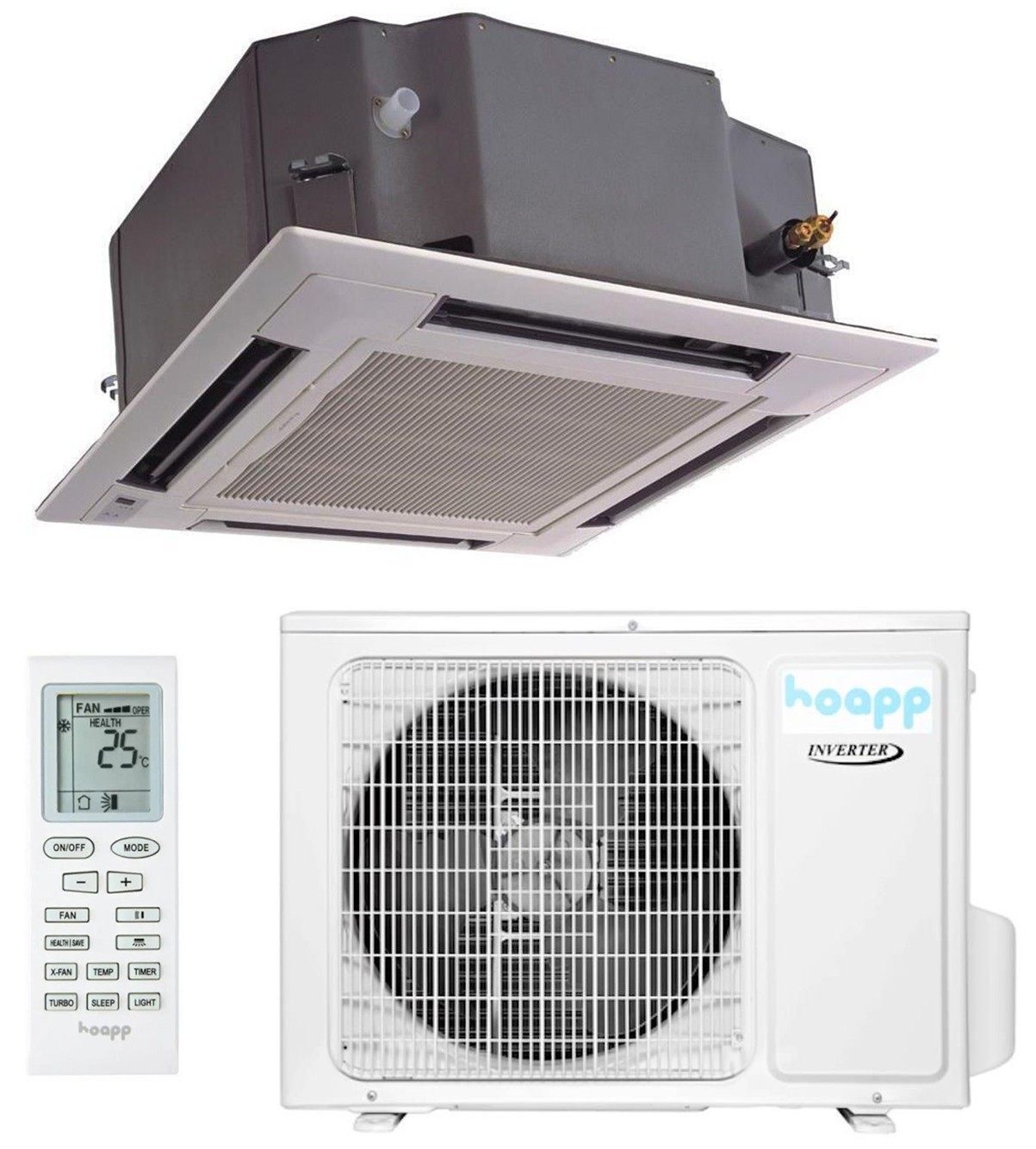 Кассетный кондиционер Hoapp U-Match HLZ-GP170YA3/HUHZ-G170YA3
