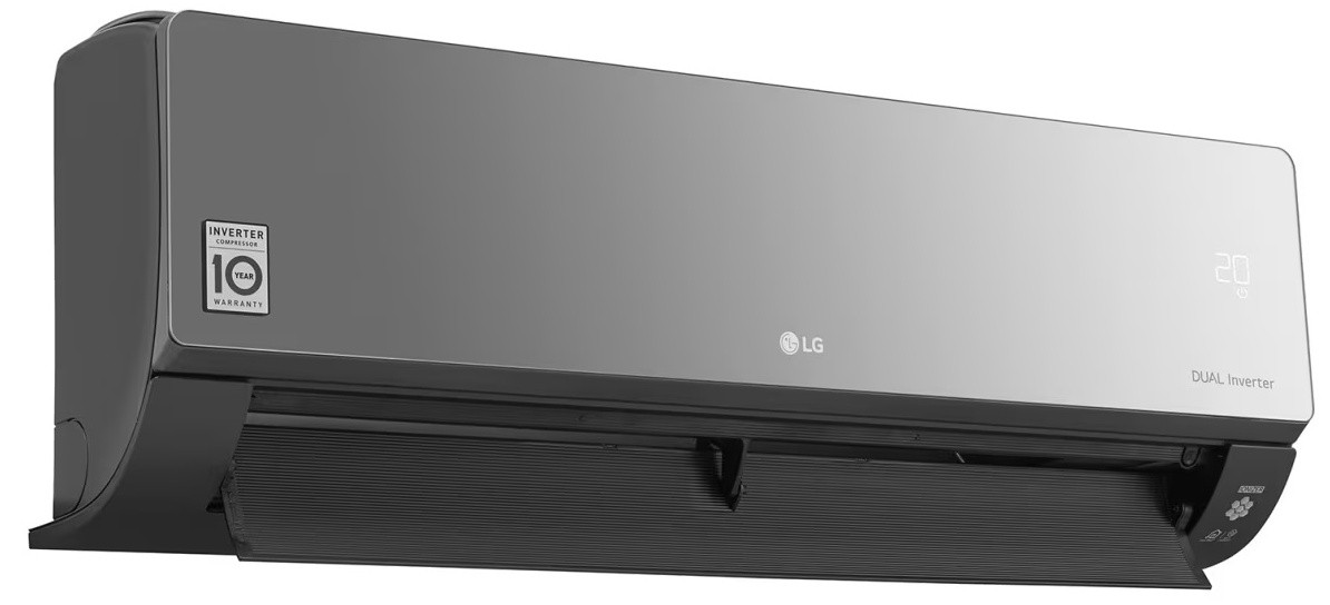 обзор товара Кондиционер сплит-система LG ArtCool Mirror AC09BK - фотография 12