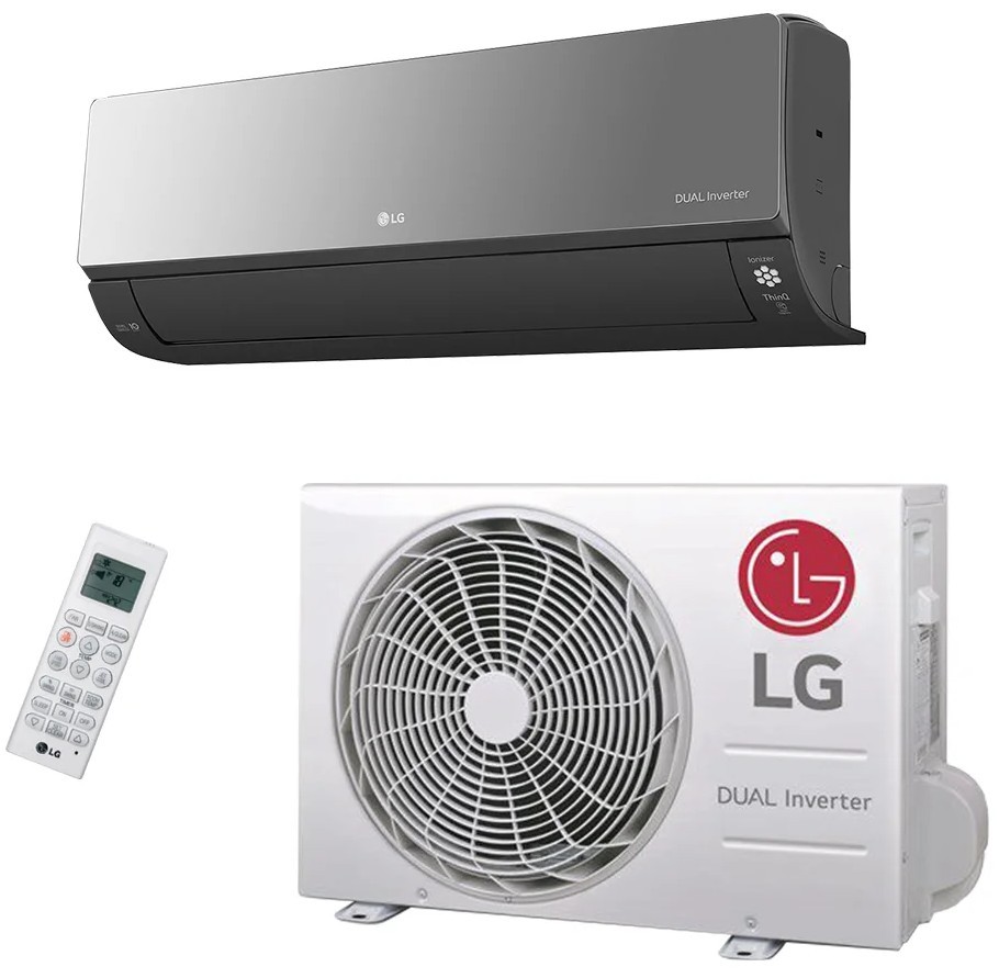 Кондиционер сплит-система LG ArtCool Mirror AC09BK