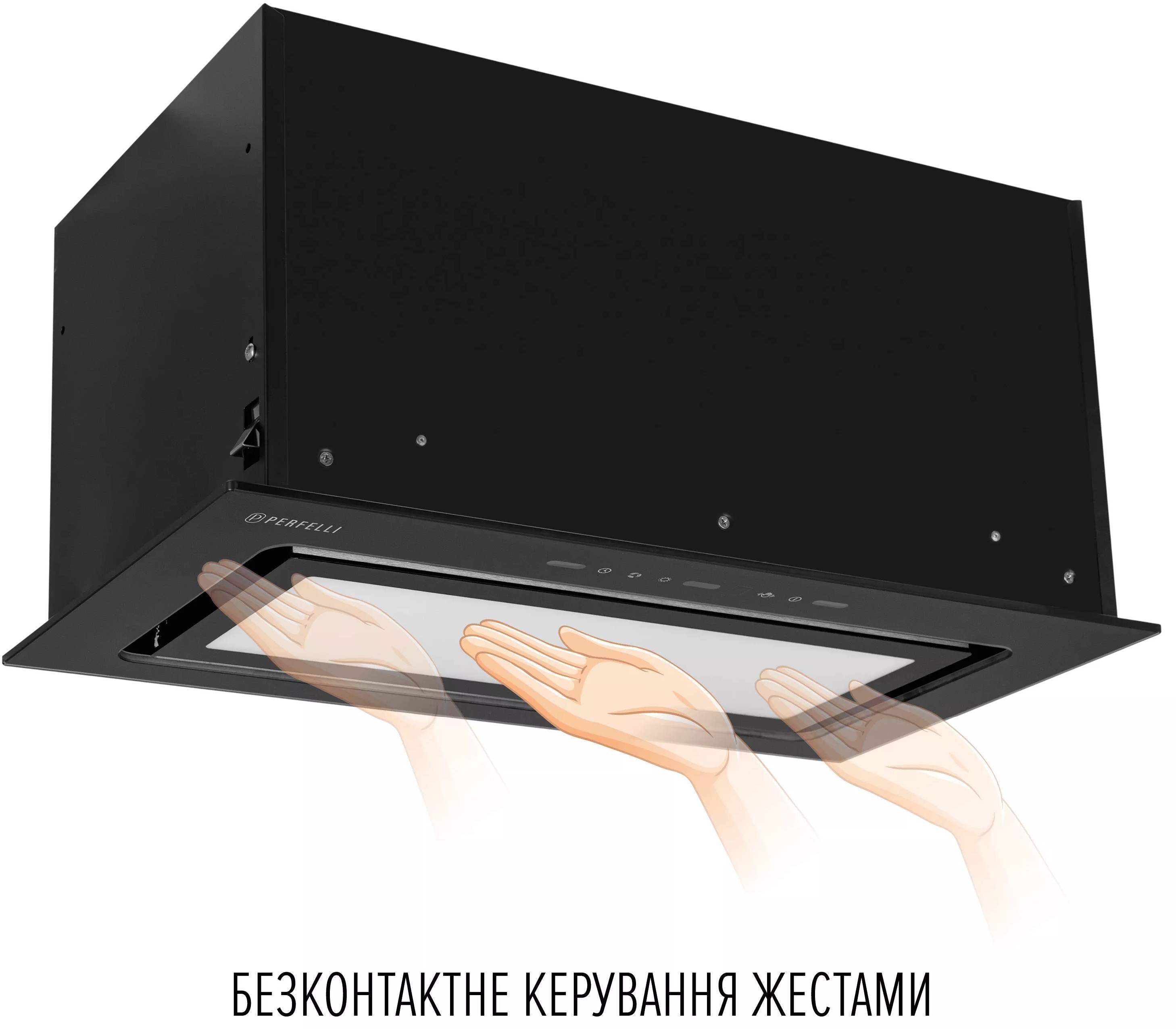 в продаже Кухонная вытяжка Perfelli Design Vision 6 Nero Silenzio - фото 3