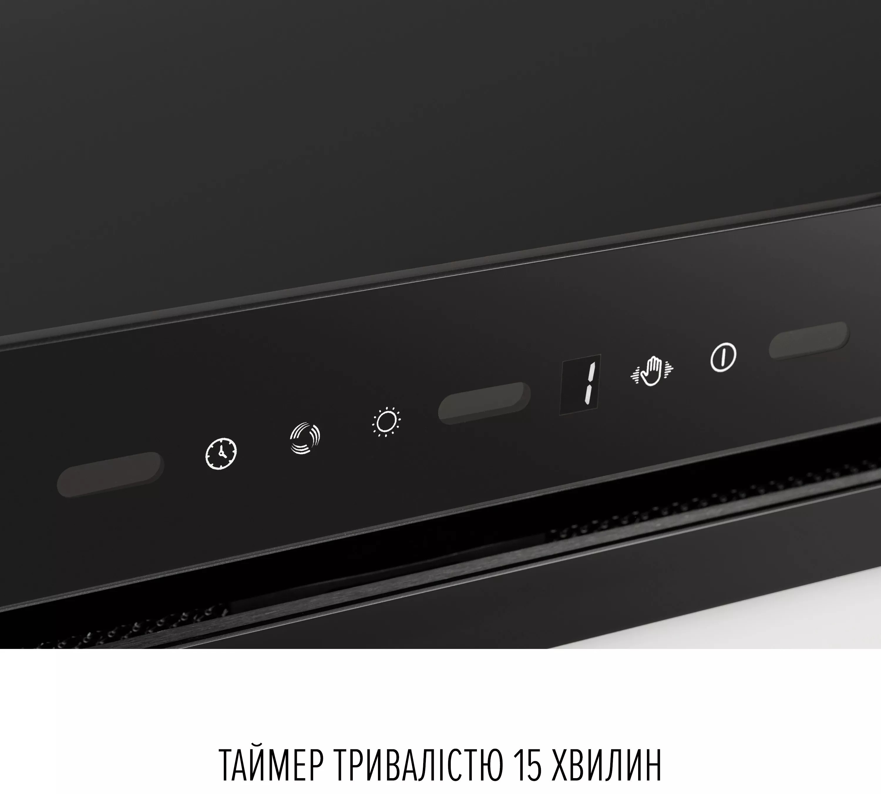 Кухонная вытяжка Perfelli Design Vision 6 Nero Silenzio характеристики - фотография 7
