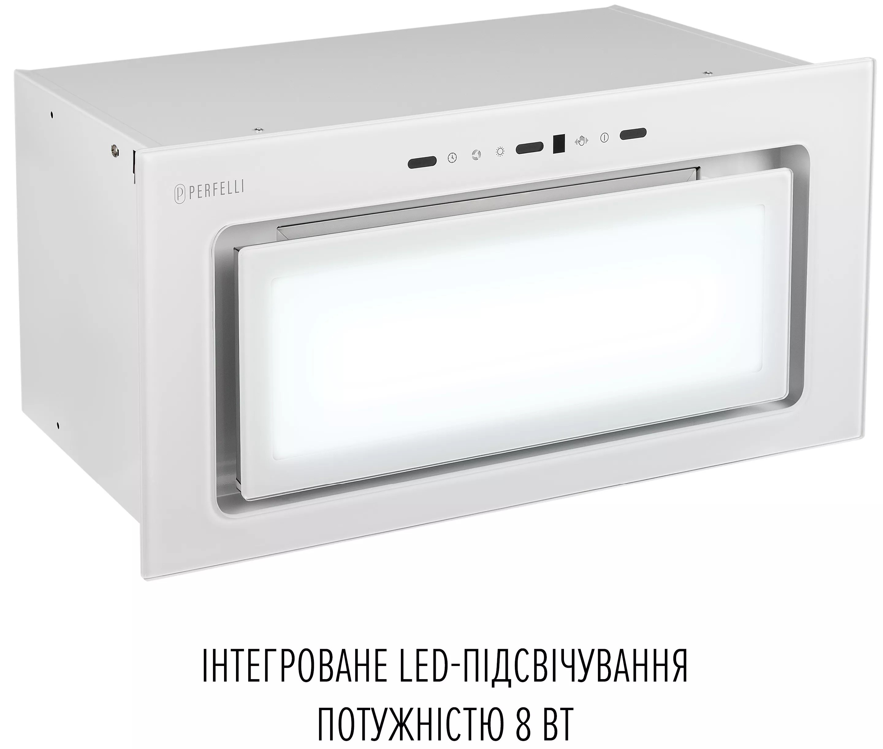Кухонная вытяжка Perfelli Design Vision 6 Bianco Silenzio отзывы - изображения 5