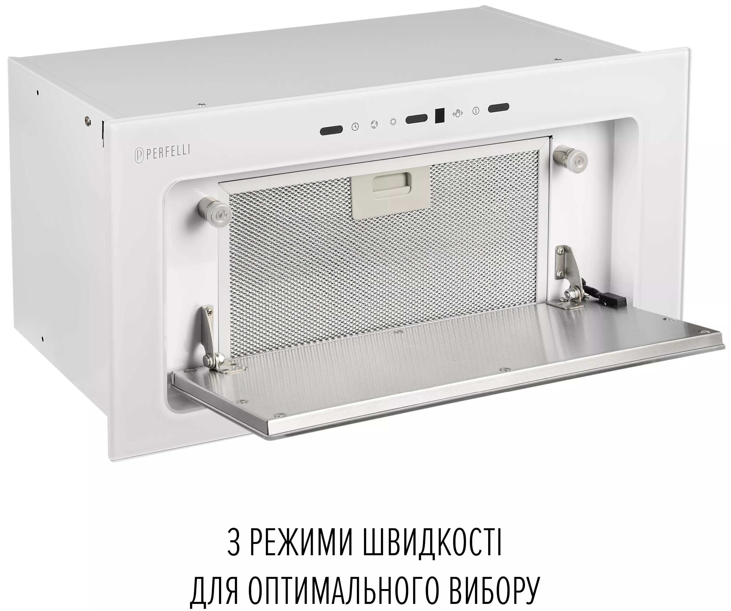Кухонная вытяжка Perfelli Design Vision 6 Bianco Silenzio внешний вид - фото 9