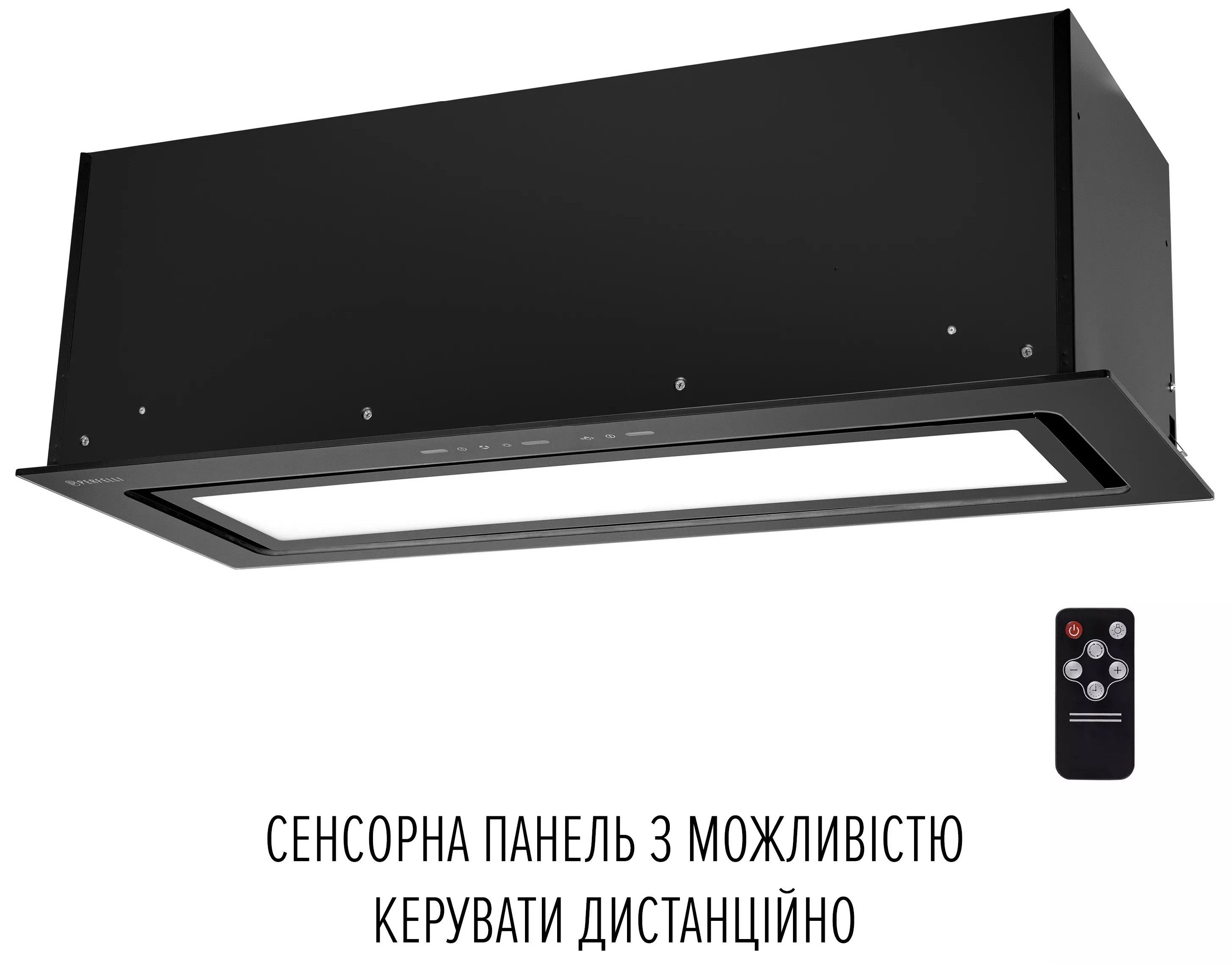 Кухонная вытяжка Perfelli Design Vision 9 Nero Silenzio отзывы - изображения 5