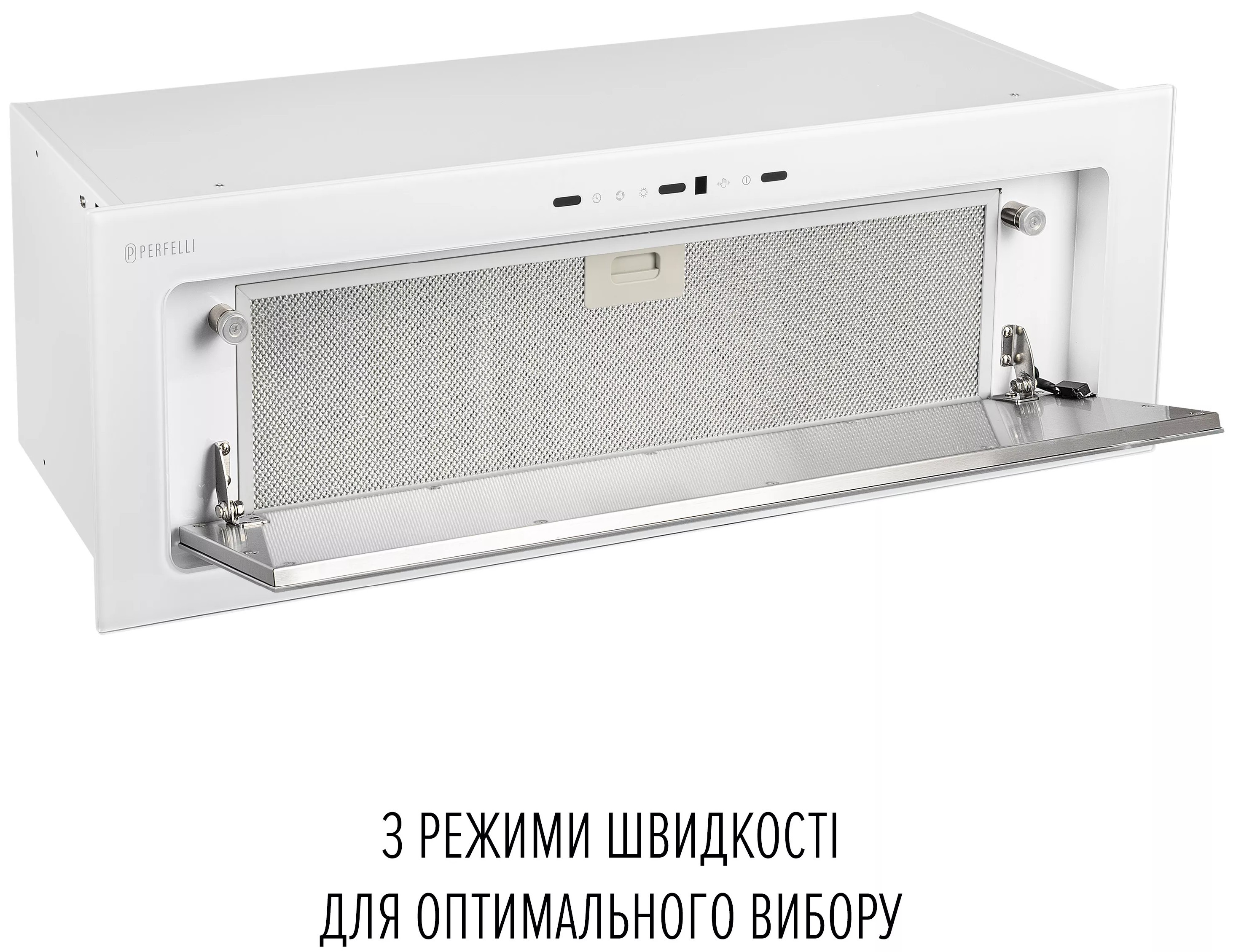 Кухонная вытяжка Perfelli Design Vision 9 Bianco Silenzio внешний вид - фото 9