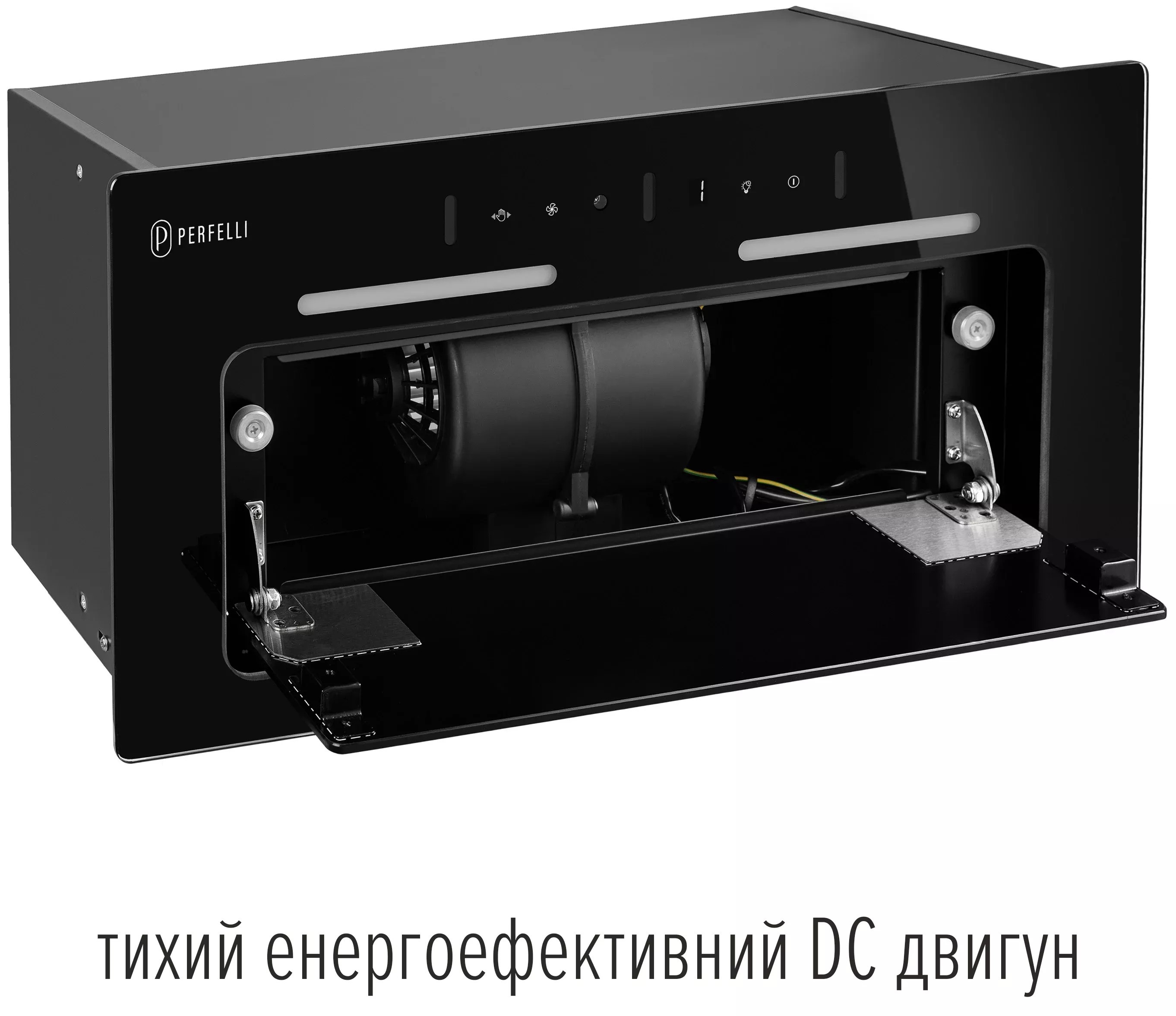 Кухонная вытяжка Perfelli Nuova 6QWRB Nero Silenzio обзор - фото 11