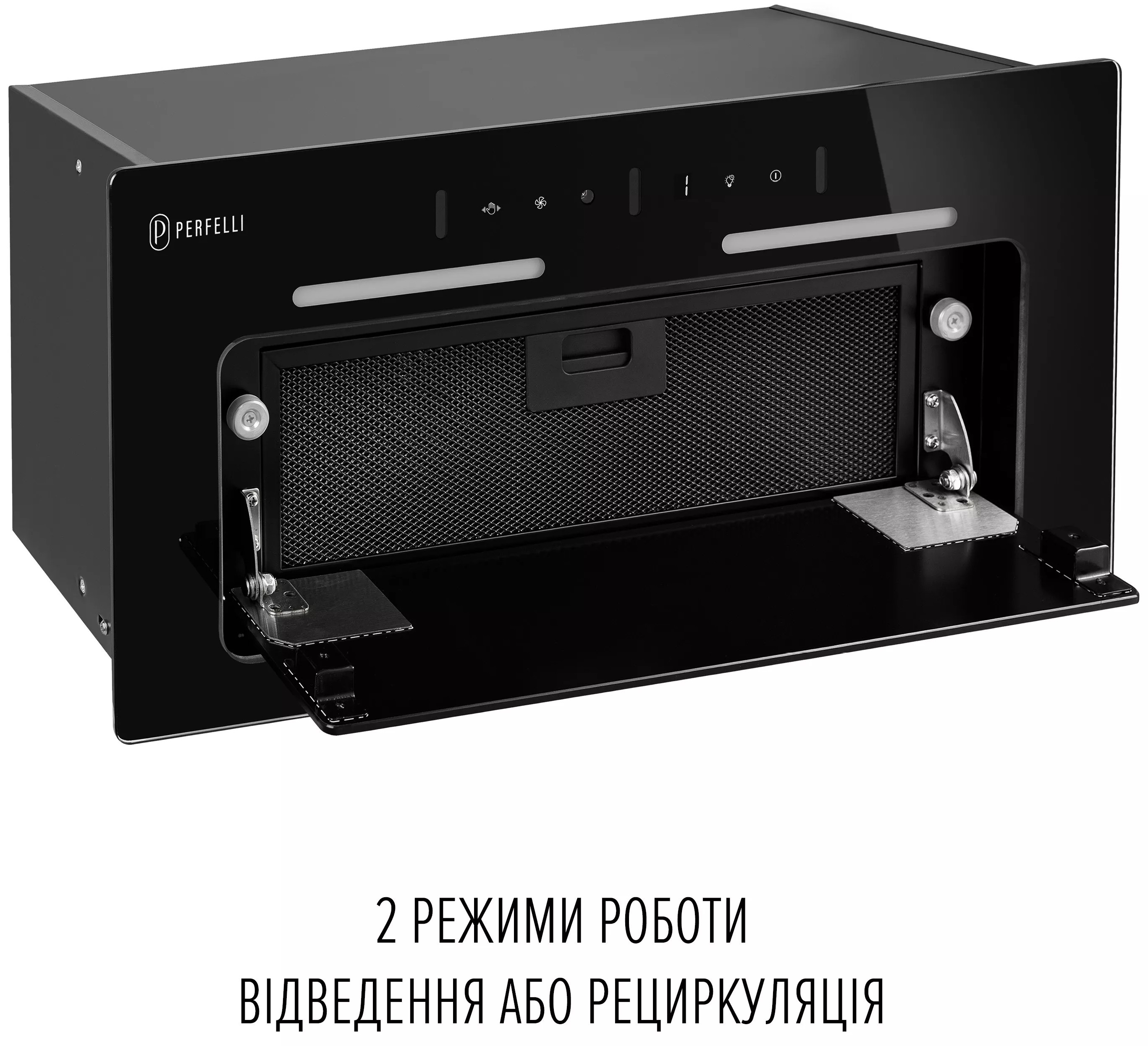 Кухонная вытяжка Perfelli Nuova 6QWRB Nero Silenzio обзор - фото 8
