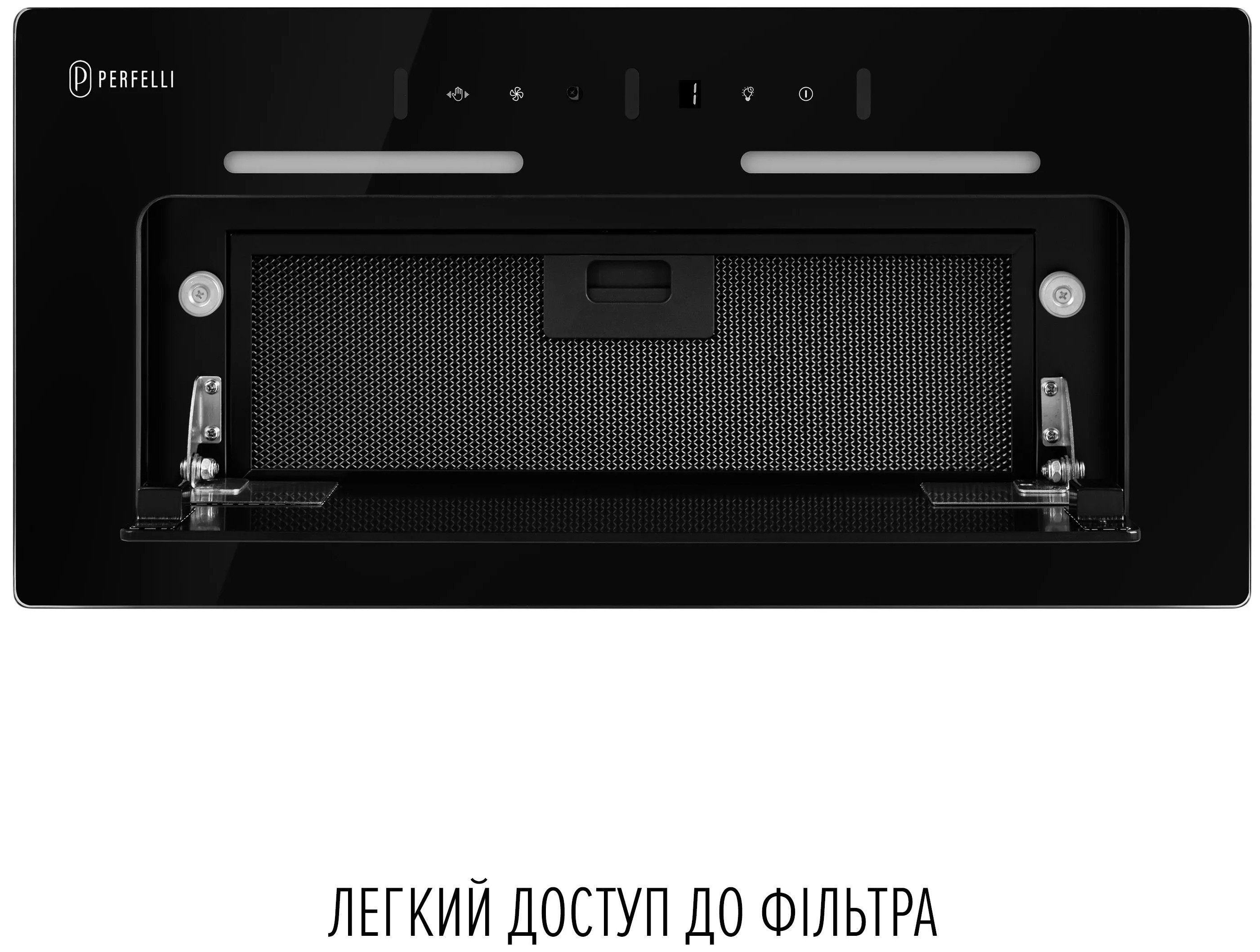 Кухонная вытяжка Perfelli Nuova 6QWRB Nero Silenzio внешний вид - фото 9