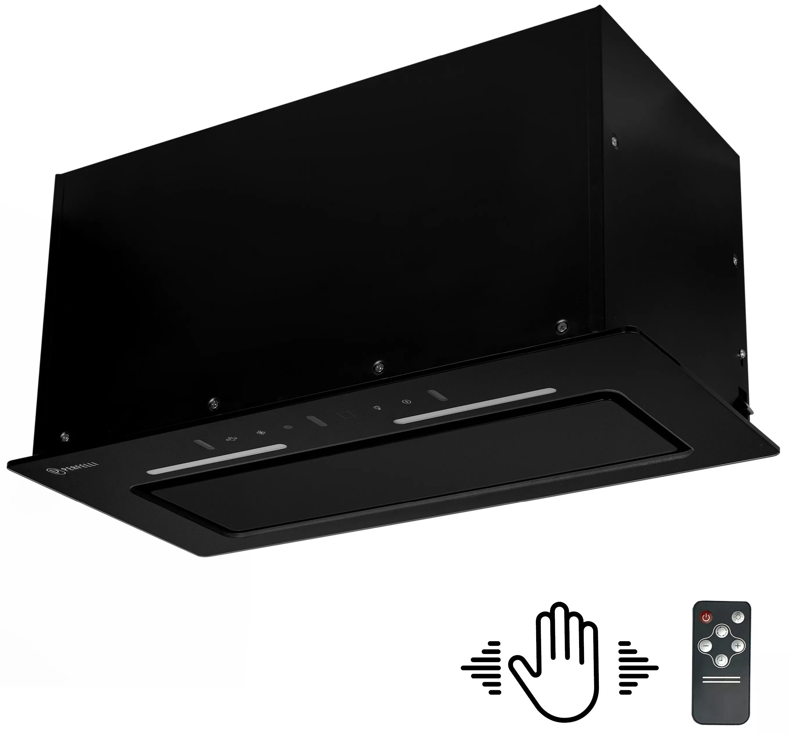 Кухонная вытяжка Perfelli Nuova 6QWRB Nero Silenzio