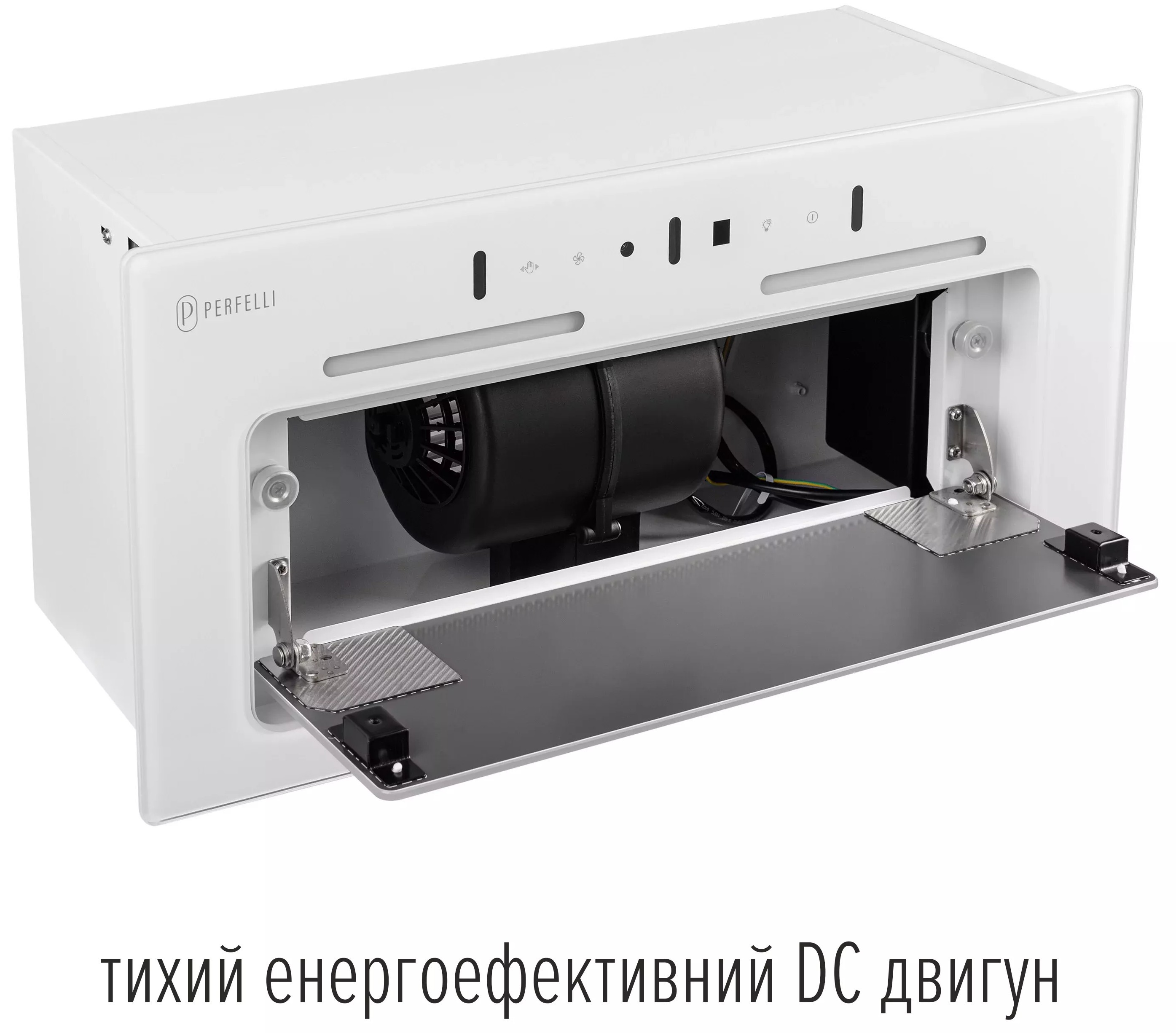 Кухонна витяжка Perfelli Nuova 6QWR Bianco Silenzio огляд - фото 11