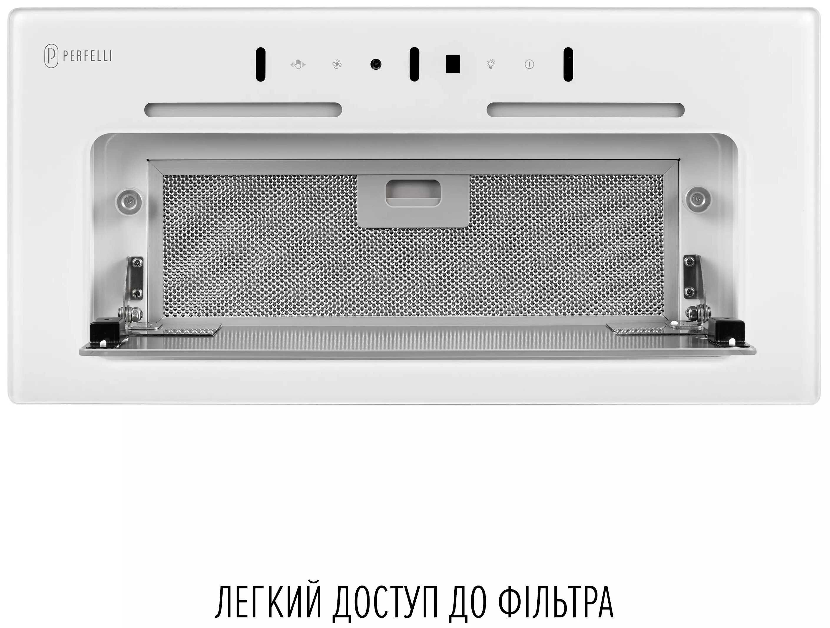 Кухонна витяжка Perfelli Nuova 6QWR Bianco Silenzio зовнішній вигляд - фото 9