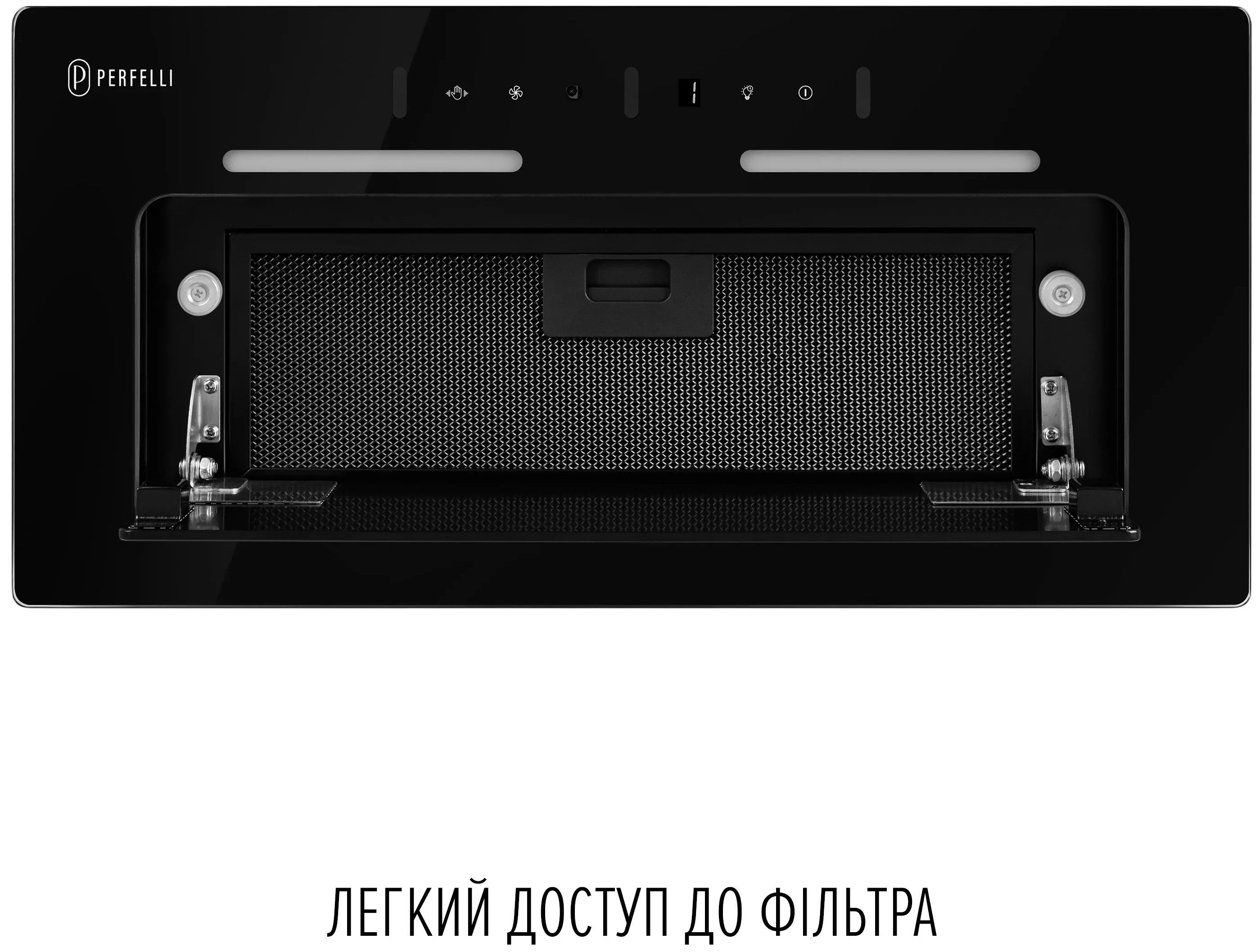 Кухонная вытяжка Perfelli Nuova 6NWRB Nero обзор - фото 11