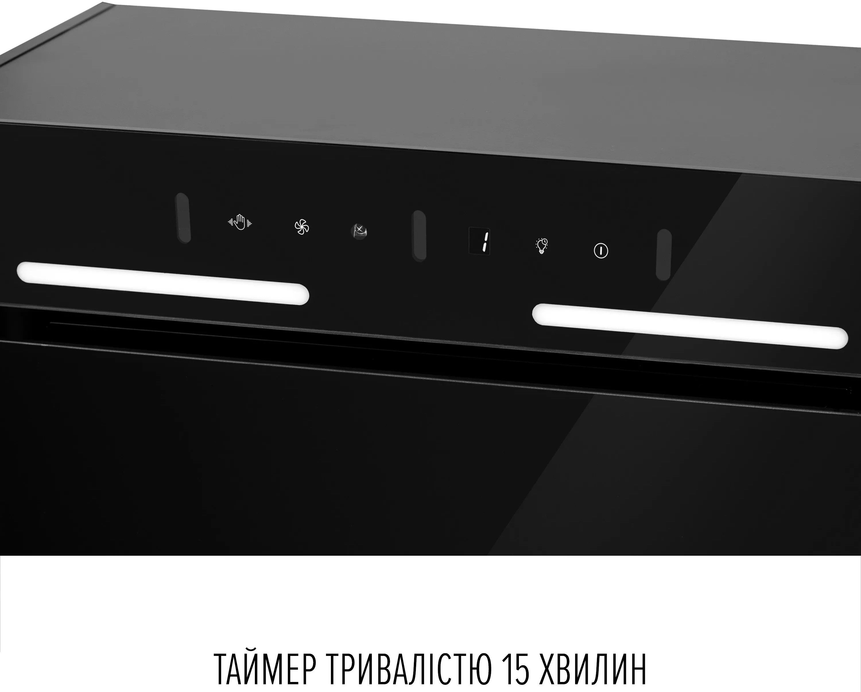 Кухонная вытяжка Perfelli Nuova 6NWRB Nero внешний вид - фото 9