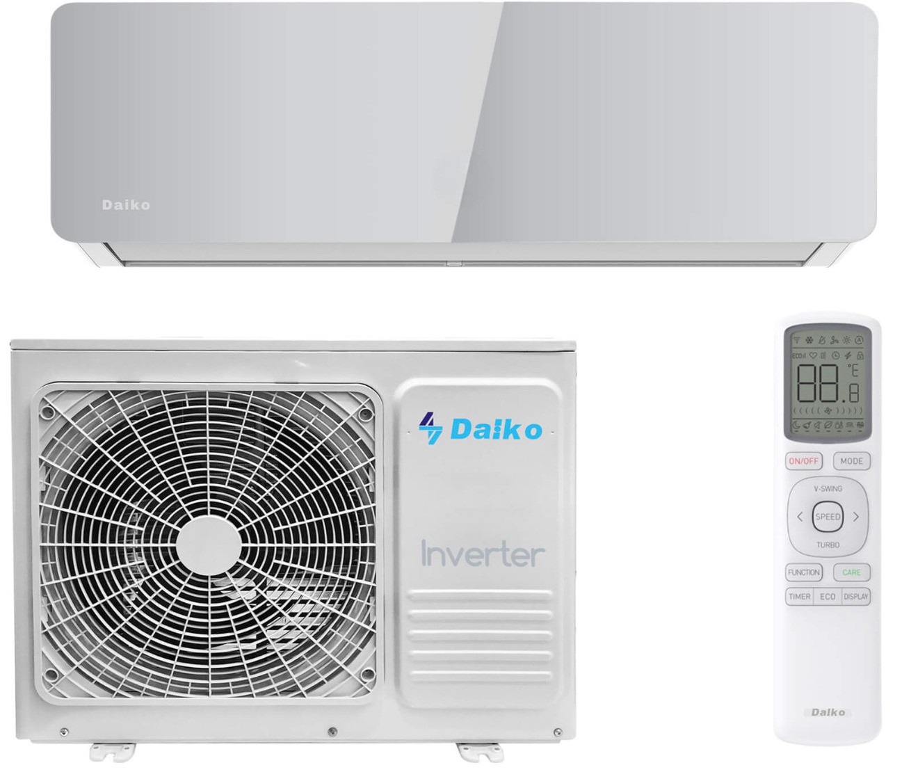 Кондиціонер спліт-система Daiko Artist Inverter NSK-H09ART/NSK-H09INART Wi-Fi