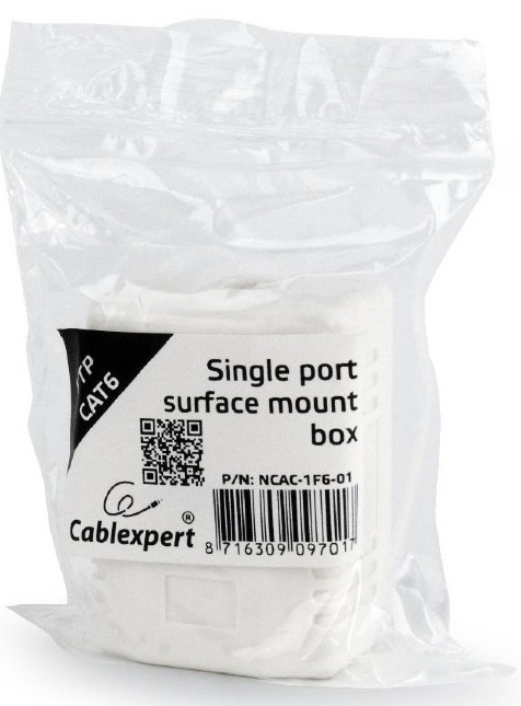 в продажу Розетка Cablexpert NCAC-1F6-01 - фото 3