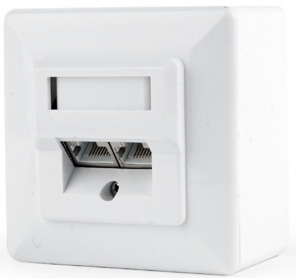 Розетка Cablexpert MWS-2S6-01