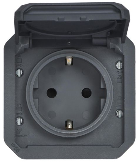 Розетка Legrand Plexo (069839L) цена 370 грн - фотография 2