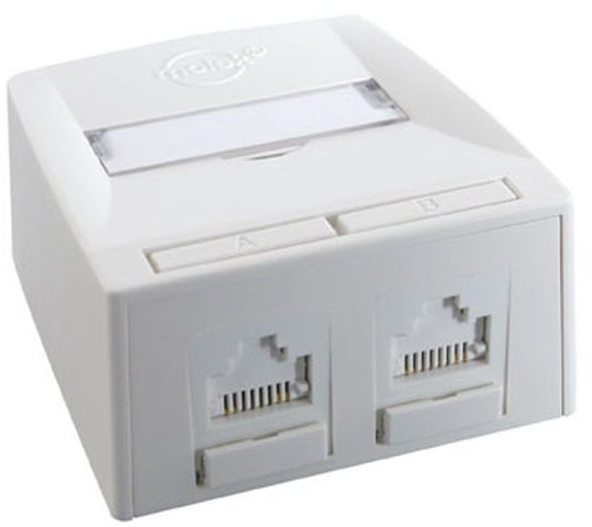 Molex Synergy DG+ RJ45x2 UTP cat.6 568A/B (SSY-00007-02)