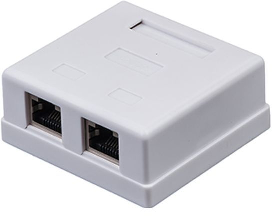 Kingda RJ45x2 STP cat.5e (KD-WP6037-C5e)