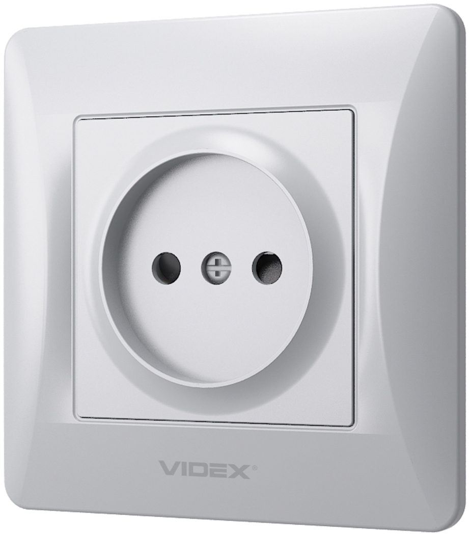 Розетка Videx Binera (VF-BNSK1-SS) ціна 130 грн - фотографія 2
