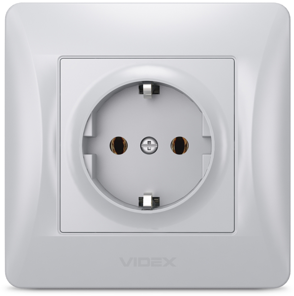Розетка Videx Binera (VF-BNSK1G-SS)