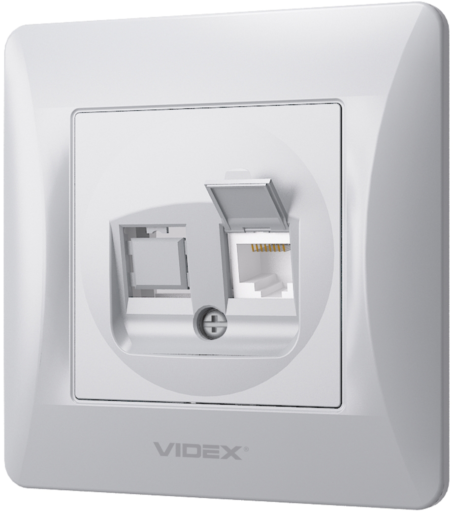 Розетка Videx Binera (VF-BNSK1PC6-SS) цена 218 грн - фотография 2