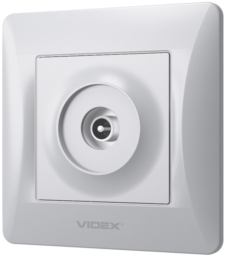 Розетка Videx Binera (VF-BNSK1TVME-SS) ціна 147 грн - фотографія 2