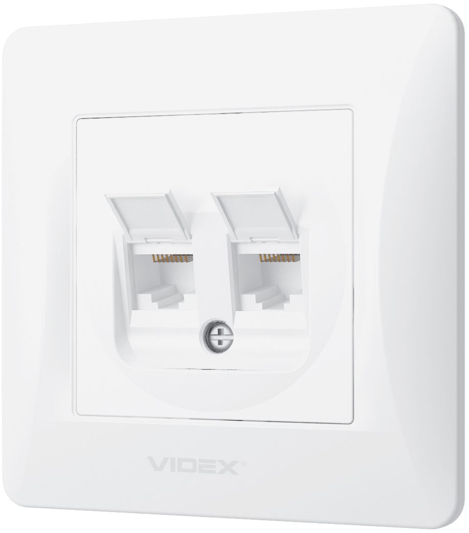 Розетка Videx Binera (VF-BNSK2PC6-W) цена 277 грн - фотография 2