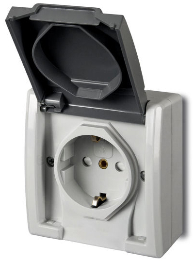 Розетка Elektro-Plast Aquant (1244-10) цена 454 грн - фотография 2