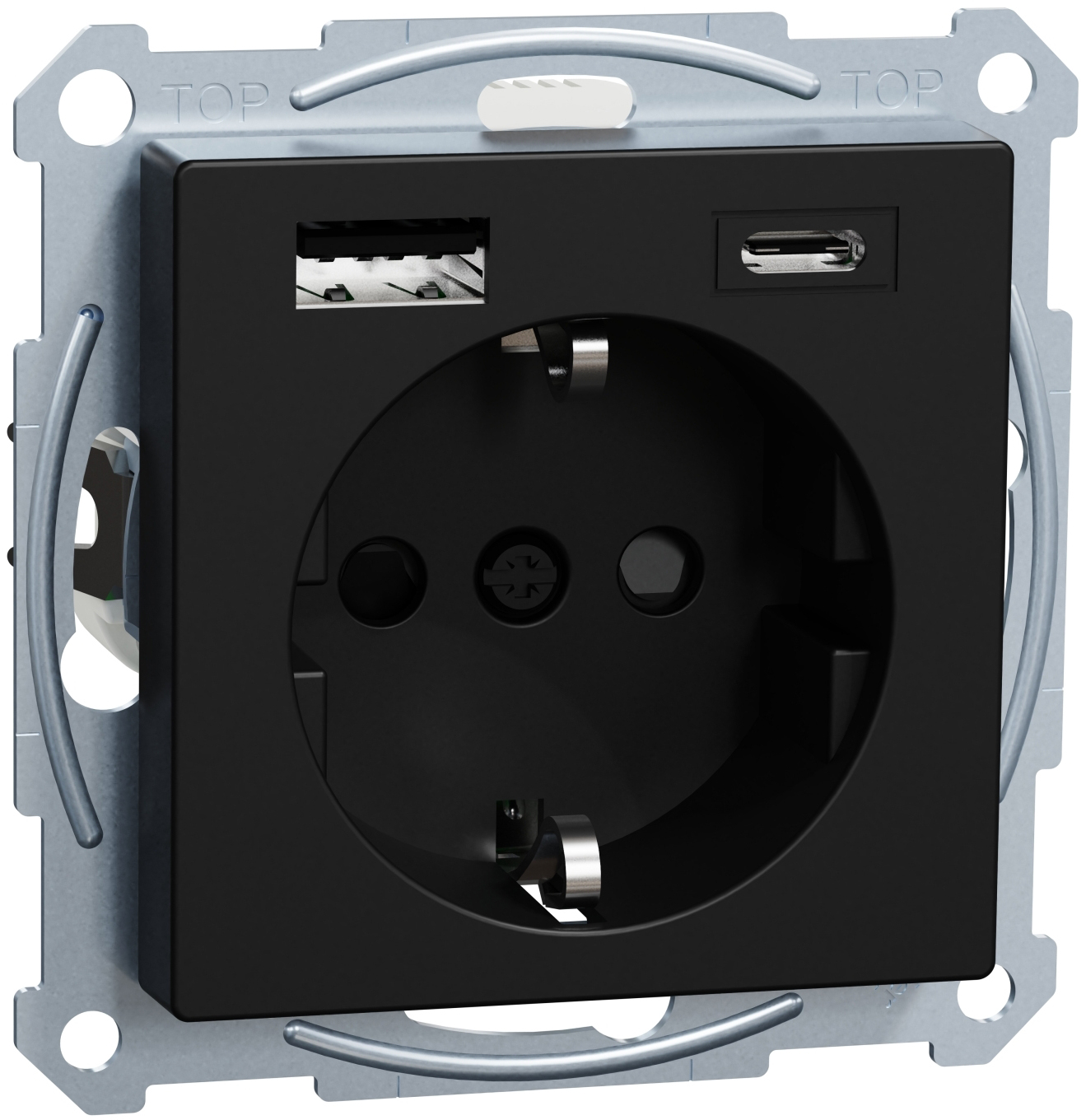 Розетка Schneider Electric Merten System M (MEG2367-0403)