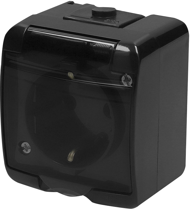 Розетка ETI Hermetics RHE-1sd-BL (4668090)