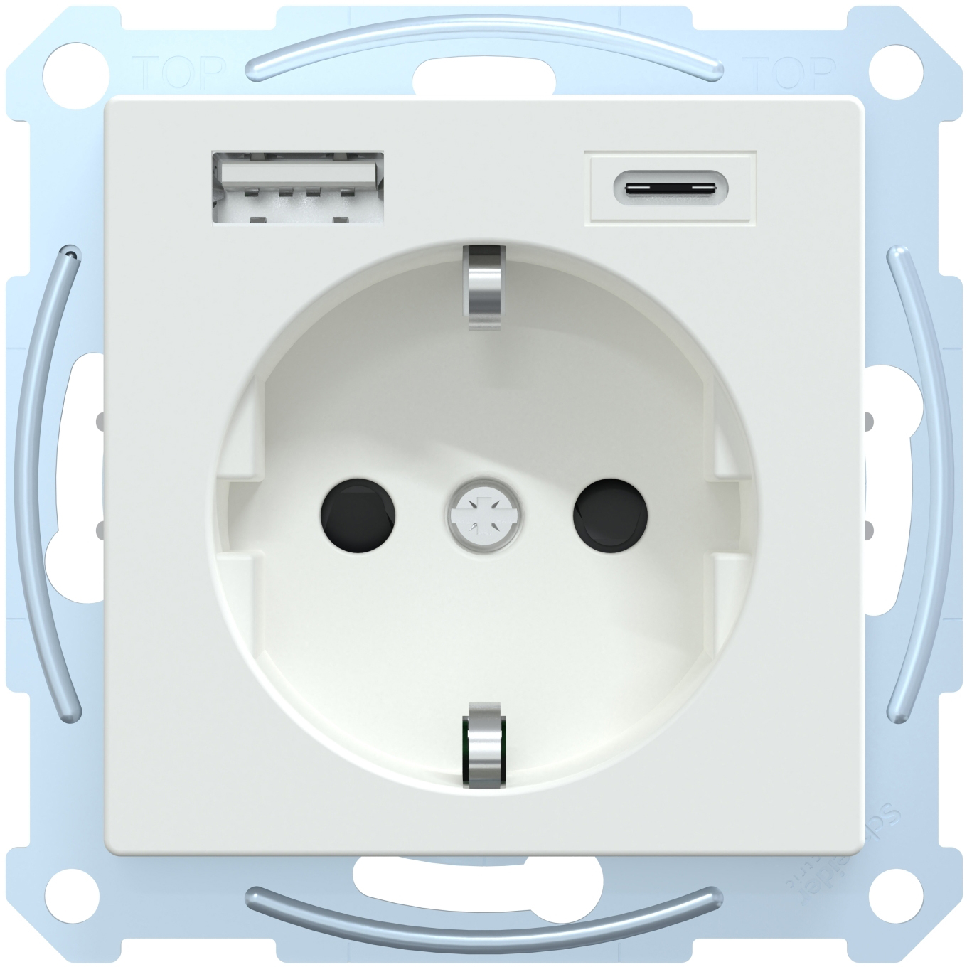 Розетка Schneider Electric Merten System M (MTN2367-0325) ціна 6343 грн - фотографія 2