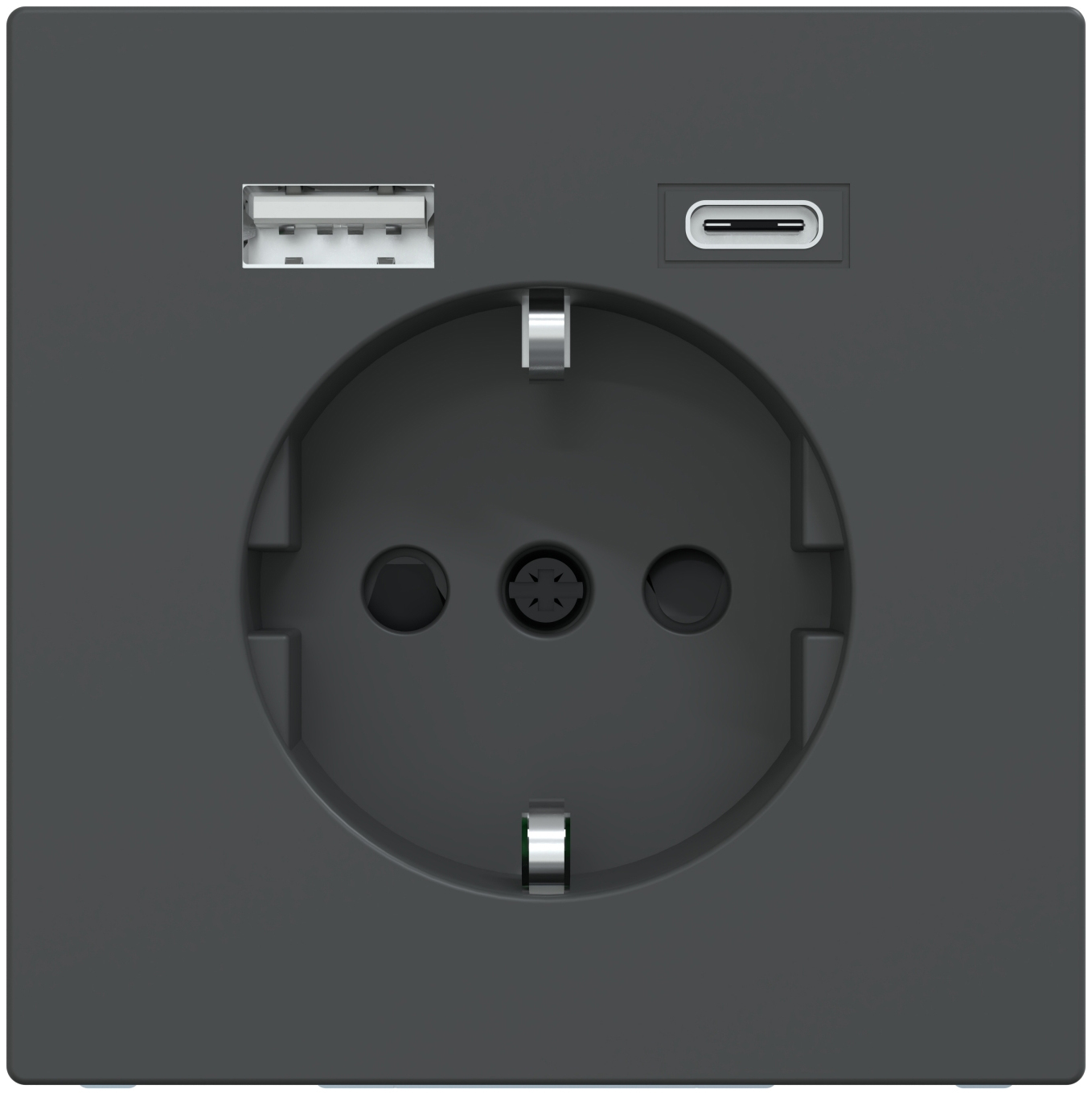 Розетка Schneider Electric Merten D-Life (MTN2367-6034) ціна 7164 грн - фотографія 2