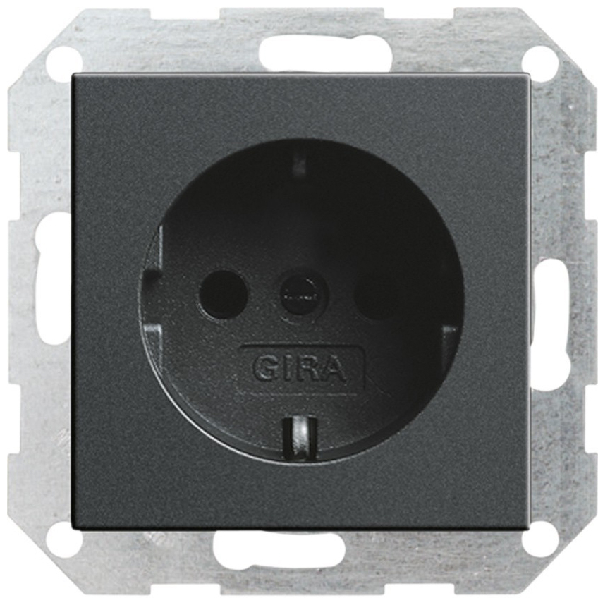 Характеристики розетка Gira System 55 (418828)