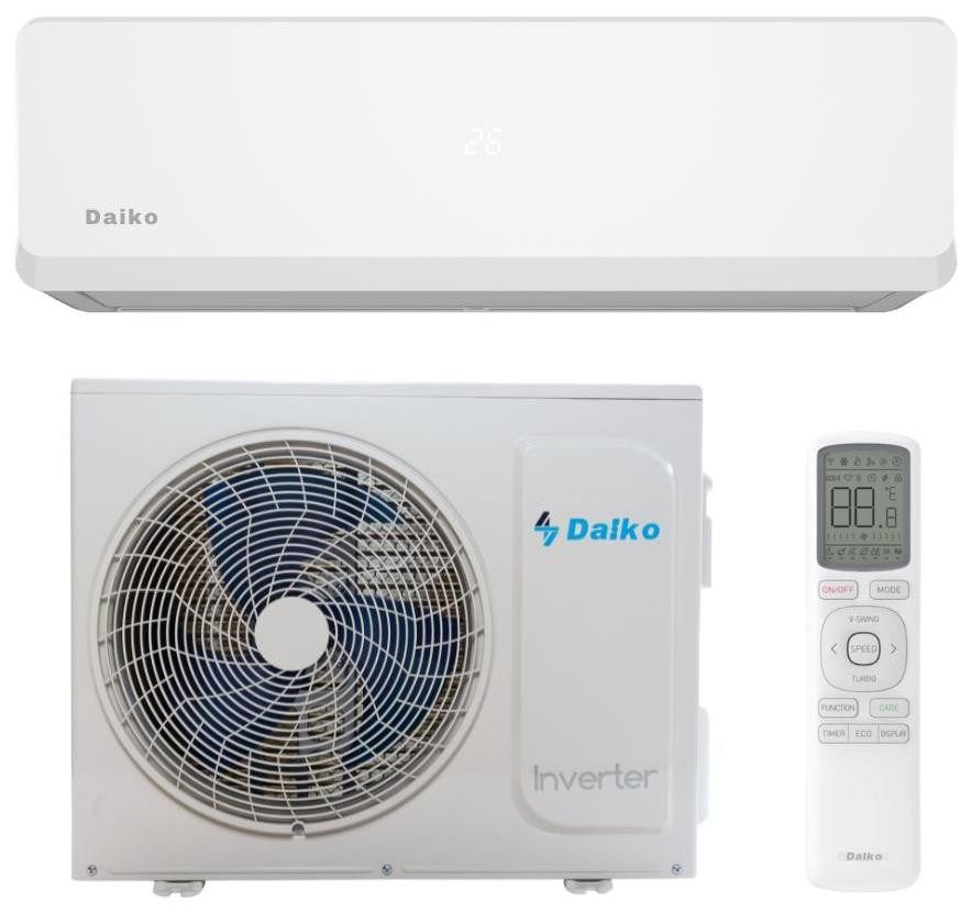 Ціна кондиціонер спліт-система Daiko Novator Inverter R32 NRSK-H09NVR/NRSK-H09INVR Wi-Fi в Києві