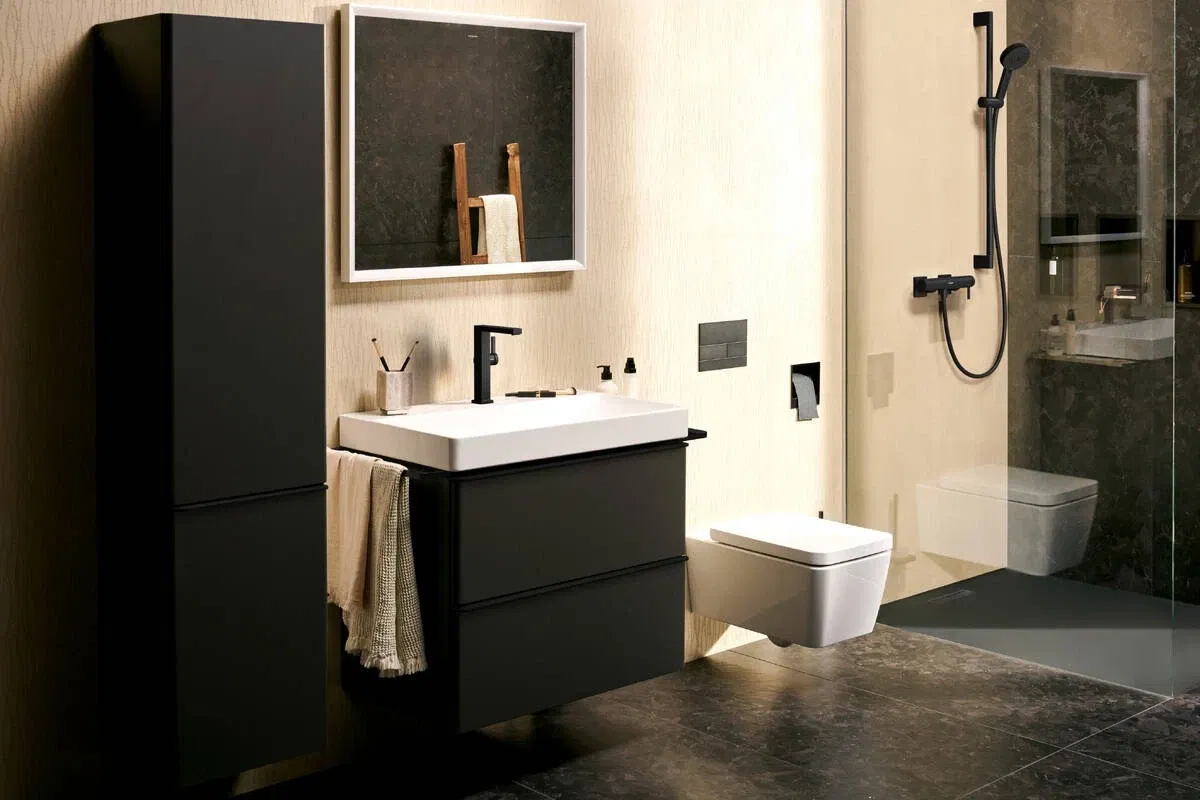 Ручний душ Hansgrohe Pulsify Select Relaxation 105 3jet EcoSmart Matt Black 24111670 ціна 2859 грн - фотографія 2